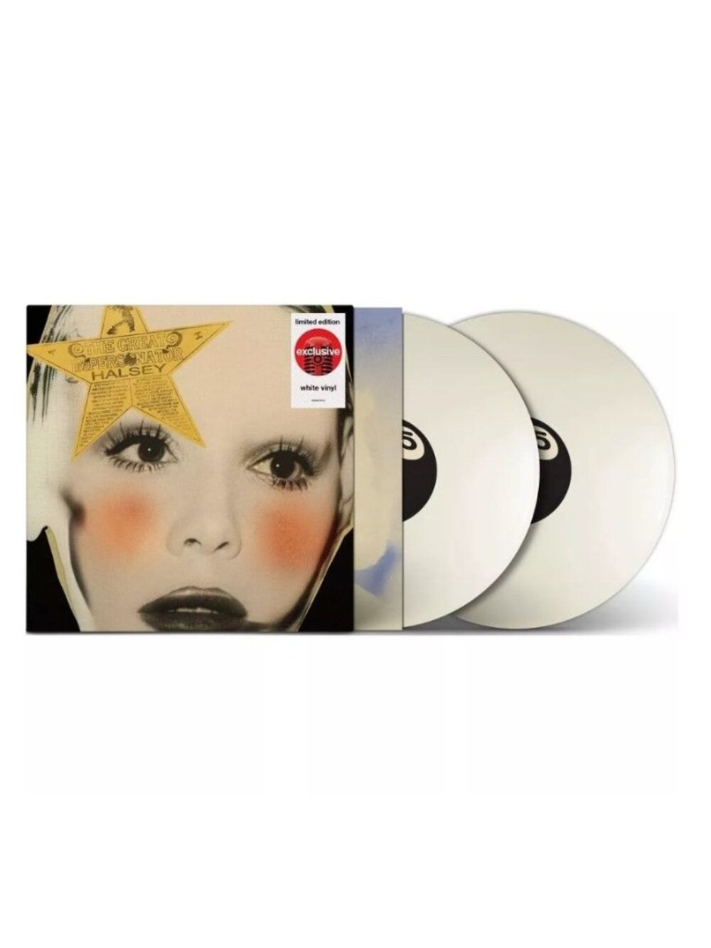 Halsey The Great Impersonator Target Limited Edition White Vinyl 2LP